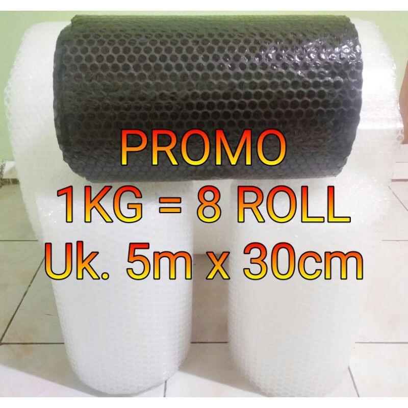 

BUBBLE WRAP PLASTIK GELEMBUNG MURAH UK. 30cm x 5m