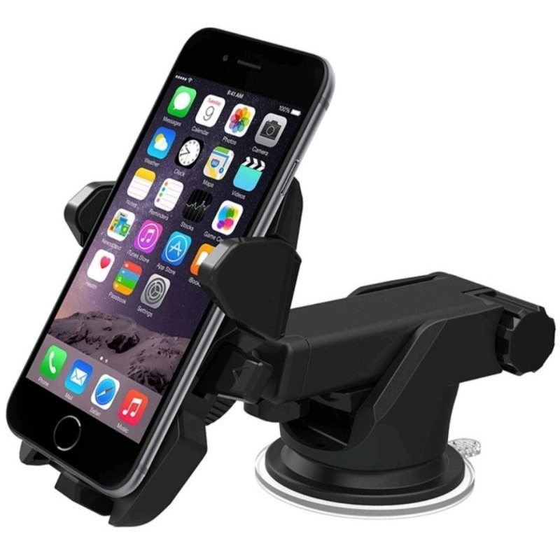 Long Neck Car Holder Mobil Stand Bracket HP GPS Tempat Pegangan Handphone Smartphone