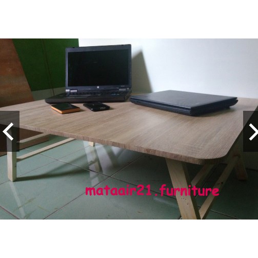 Meja Lipat Kotak Minimalis - ukuran 100 x 60cm/Meja Lipat Kota Minimalis Lesehan/Meja Lipat kerja