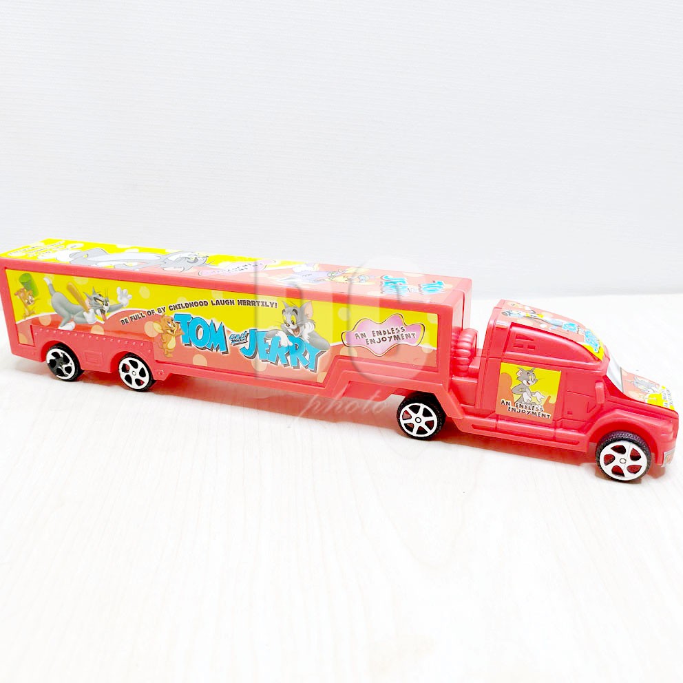 Truck Trailer Tom &amp; Jerry 0903 Mainan Truk Container