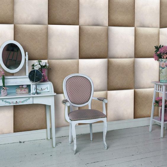 LEATHER HEADBOARD WALLPANEL STICKER / PANEL KULIT KASUR STIKER DINDING