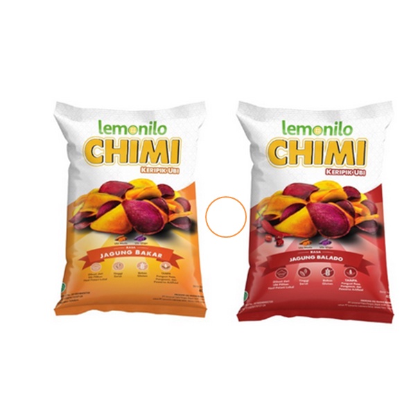 

Lemonilo Chimi Keripik Ubi Rasa Jagung Bakar/ Jagung Balado/ Cemilan Sehat