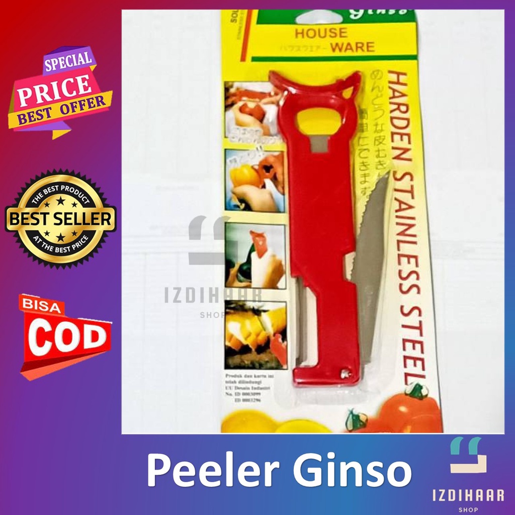 PEELER GINSO GUNINDO / PISAU KUPAS BUAH MURAH