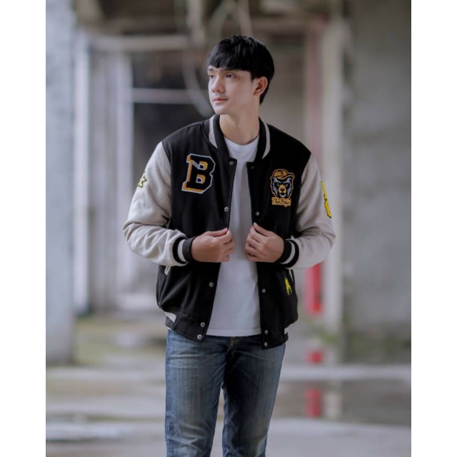 jaket baseball varsity bahan tebel terbaru vintage original the bojiel