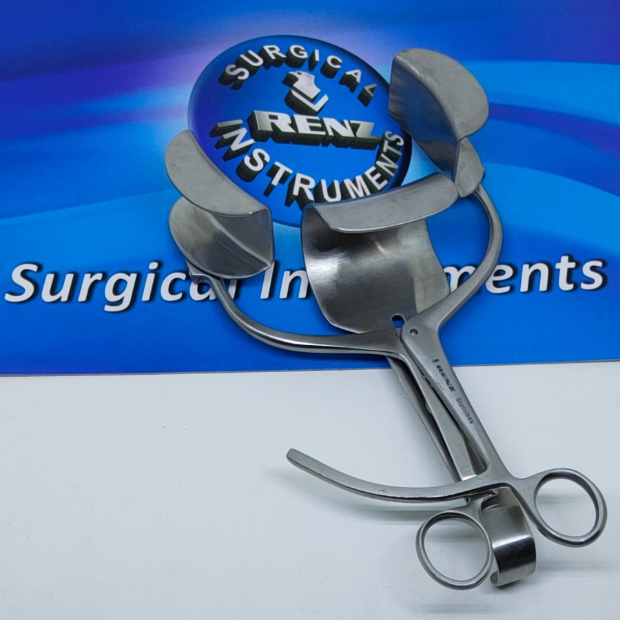 Alat Medis Alkes Collin Abdominal Retractor Complete 23 cm|Renz Surgical|Gunting Operasi|Gunting Dokter