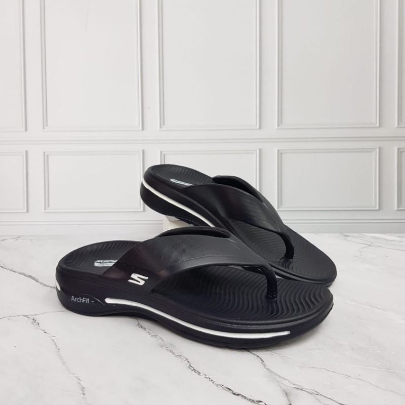 sandal skechers arch fit /sandal pria