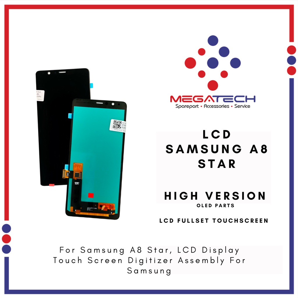 LCD Samsung A8 Star Fullset Touchscreen - OLED