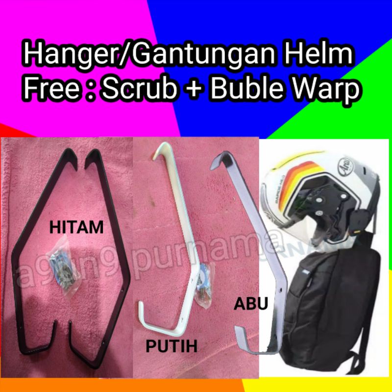 Gantungan Helm Gantungan Barang Hanger Helm
