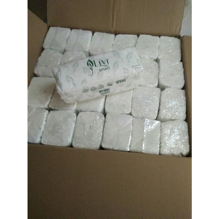 RC TISSUE LIVI SMART TOWEL MULTIFOLD/TISSUE MINYAK 150 SHEETS