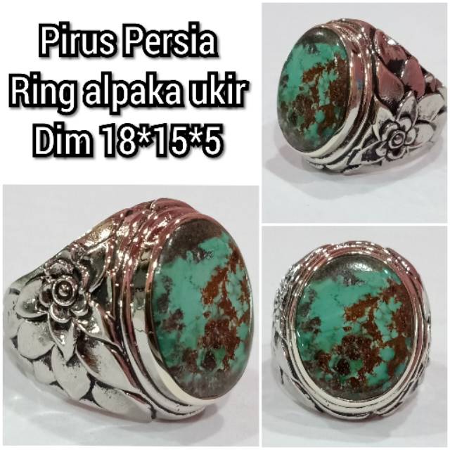 CINCIN BATU PIRUS PERSIA ASLI NATURAL