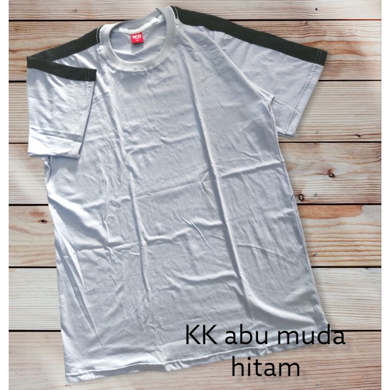 kaos kombinasi polos 2 size S-5XL