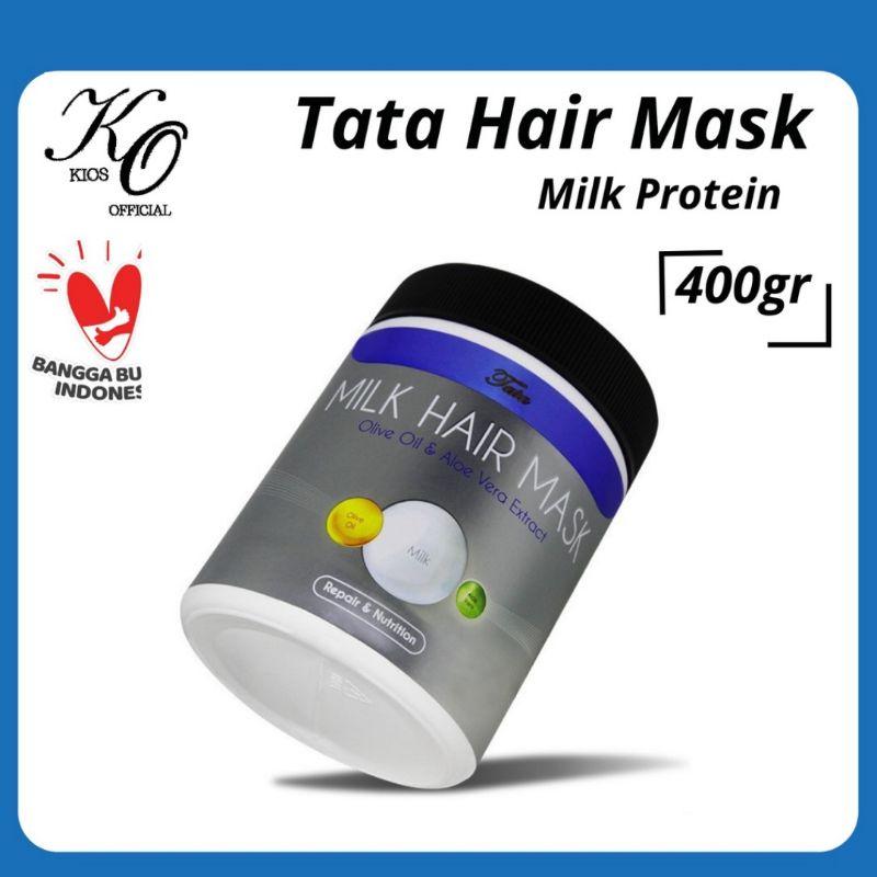 Tata Hair Mask &amp; Hair Spa Glowing Keratin Rambut 400gr &amp; 1000gr