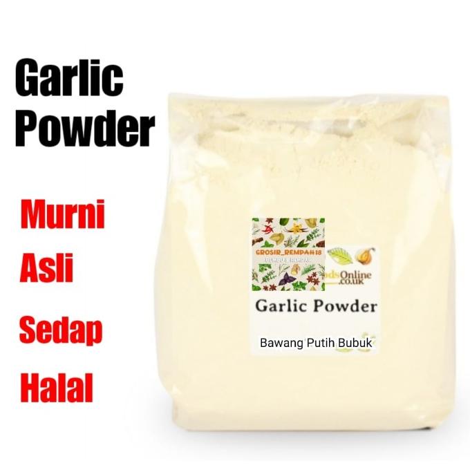 

Bawang putih bubuk 100gram / garlic powder / garlic bubuk asli