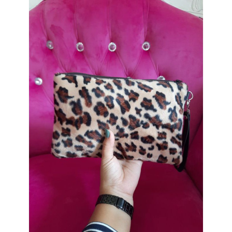 Grosir CLUTCH bludru leopard /CLUTCH macan /clutch wanita/dompet macan/dompet leopard/dompet macan kualitas bagus