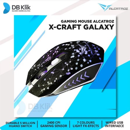 Mouse Gaming Alcatroz X-Craft Galaxy