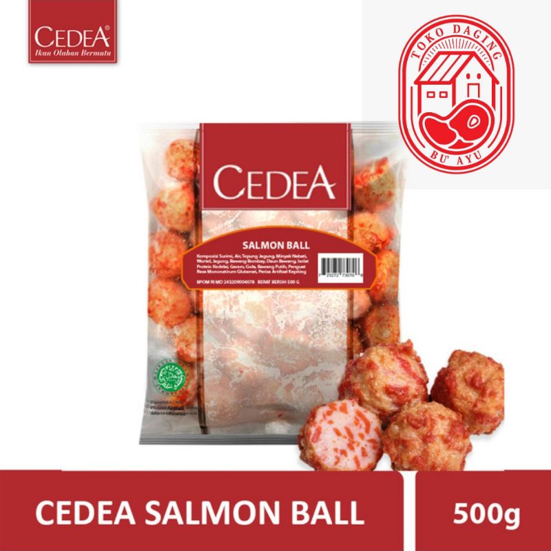 

Cedea Salmon Ball 500 gram / Bakso Salmon