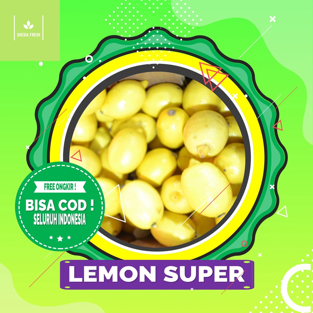 

Shesia Fresh - Lemon Super Organik 500 gram
