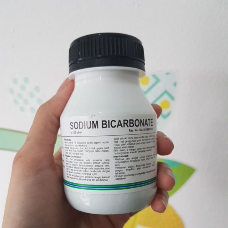 Jual Sodium Bicarbonate Botol 100 Tablet Shopee Indonesia