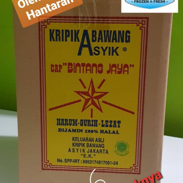 

Kripik bawang Asyik