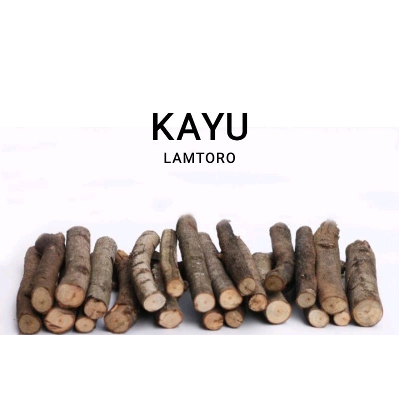 KAYU BAKAR LAMTORO 1 KG / BAHAN KERAJINAN KAYU / KAYU LAMTORO