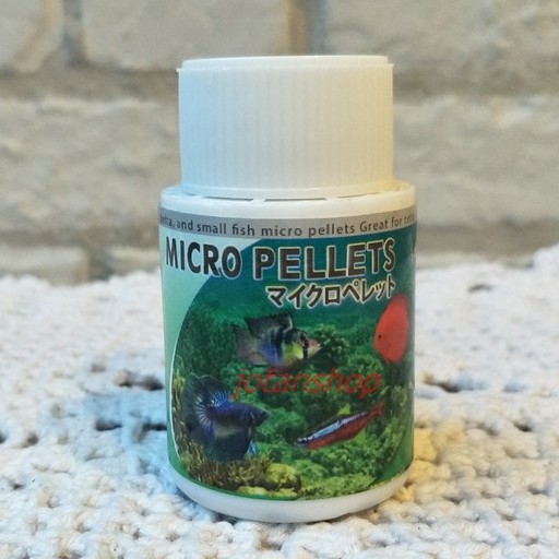 Micro Pellets Pakan Ikan Makanan Ikan Cupang Hias Kecil Aquarium Aquascape Floating