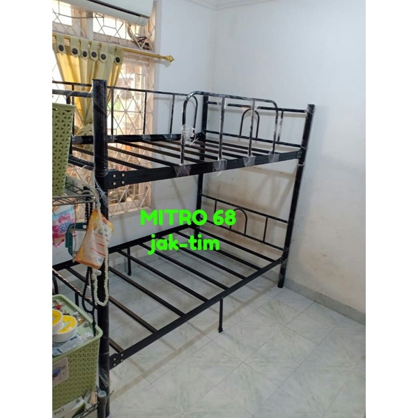 Ranjang Tingkat Besi 120x120x200 (Promo Harga)