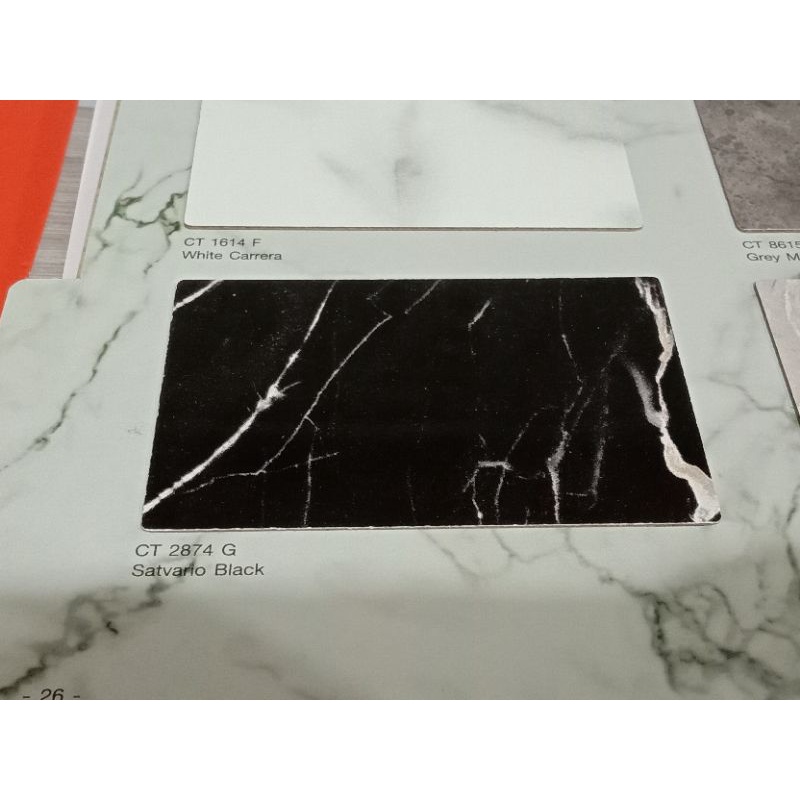 Jual HPL CARTA CT 2874 G SATVARIO BLACK hpl pattern pola marmer ...