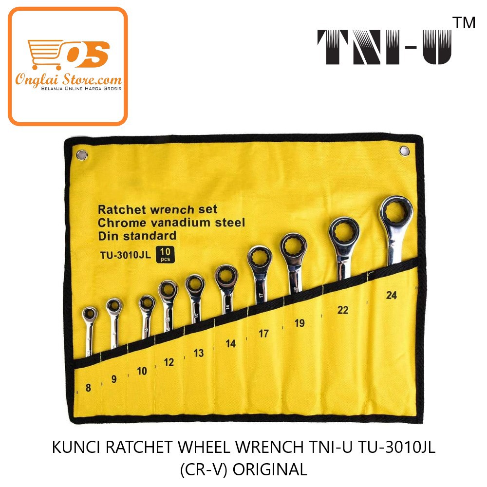 KUNCI RATCHET WHEEL WRENCH TNI-U TU-3010JL (CR-V) ORIGINAL 棘轮扳手  (HARGA SPESIAL)