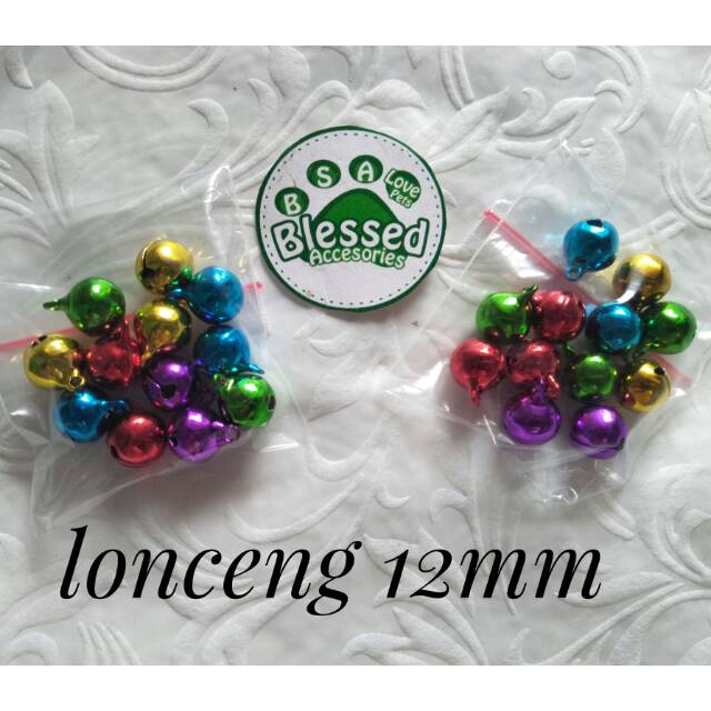 Lonceng krincingan bell kucing 12 mm