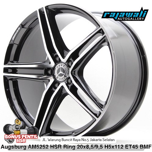 VELG MOBIL MURAH RING 20 MERCY MERCEDEZ BENZ AUDI - TYPE HSR AUGSBURG