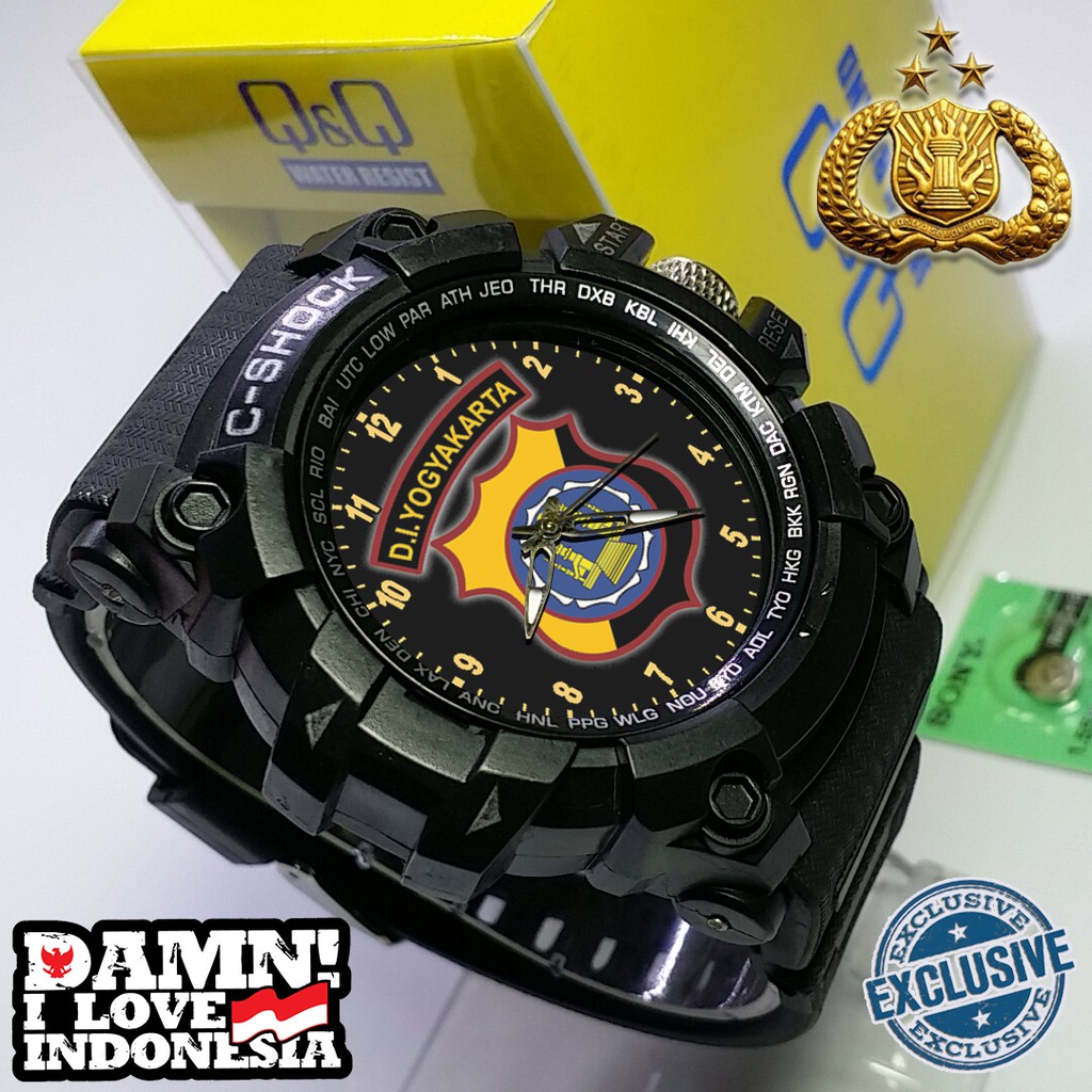 (EXCLUSIVE) JAM TANGAN POLDA D.I YOGYAKARTA