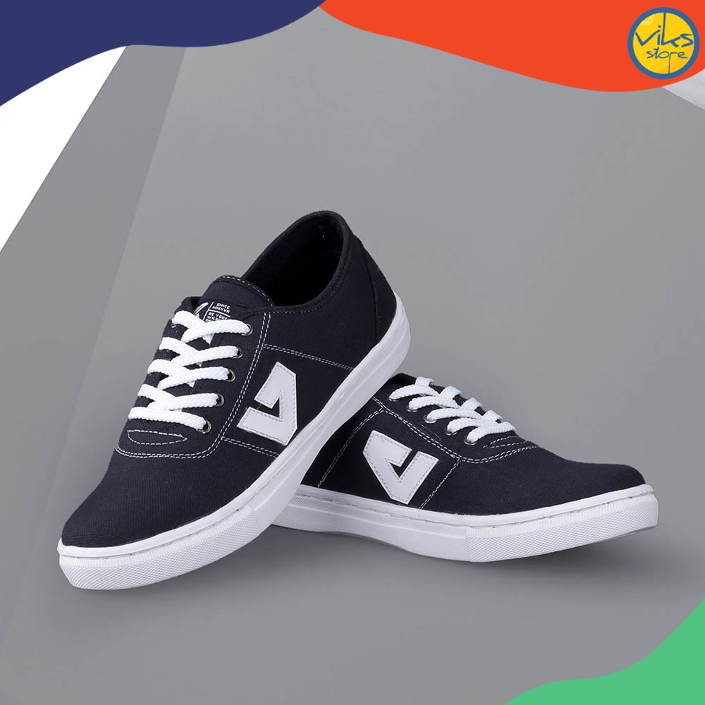 Sepatu Sneakers Casual Pria Wanita  Sepatu Kasual Formal Sport Santai Tali Warna Hitam Fashion Alas Kaki Pria Wanita Laki Laki Cowok Cewek Kuzatura Kanvas Original