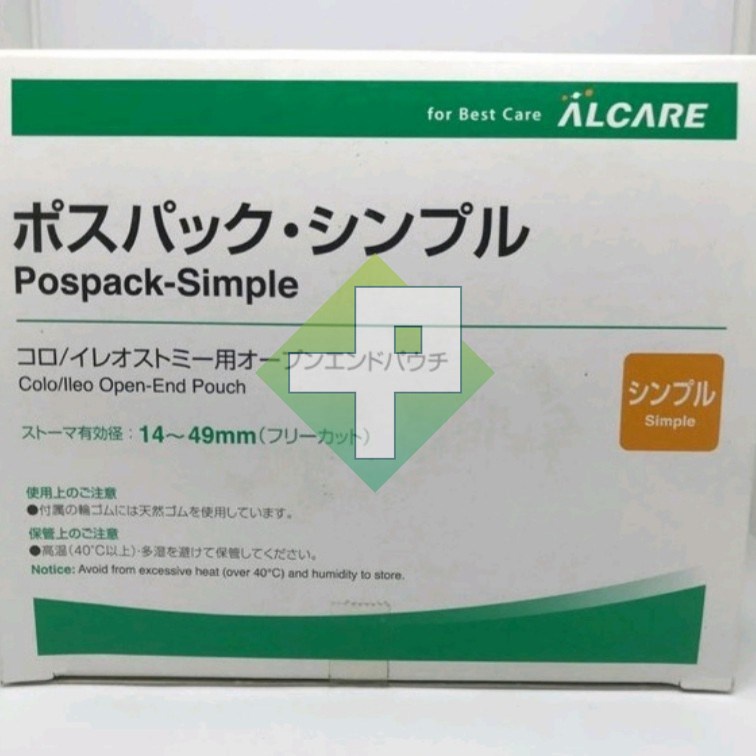 Colostomy Bag / Postpack Simple Alcare 15041 / Bayi Pcs