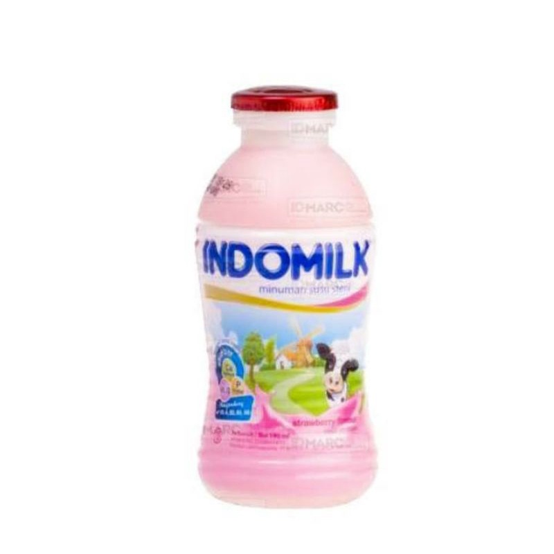 

Indomilk Susu Rasa Stroberi 190 ml