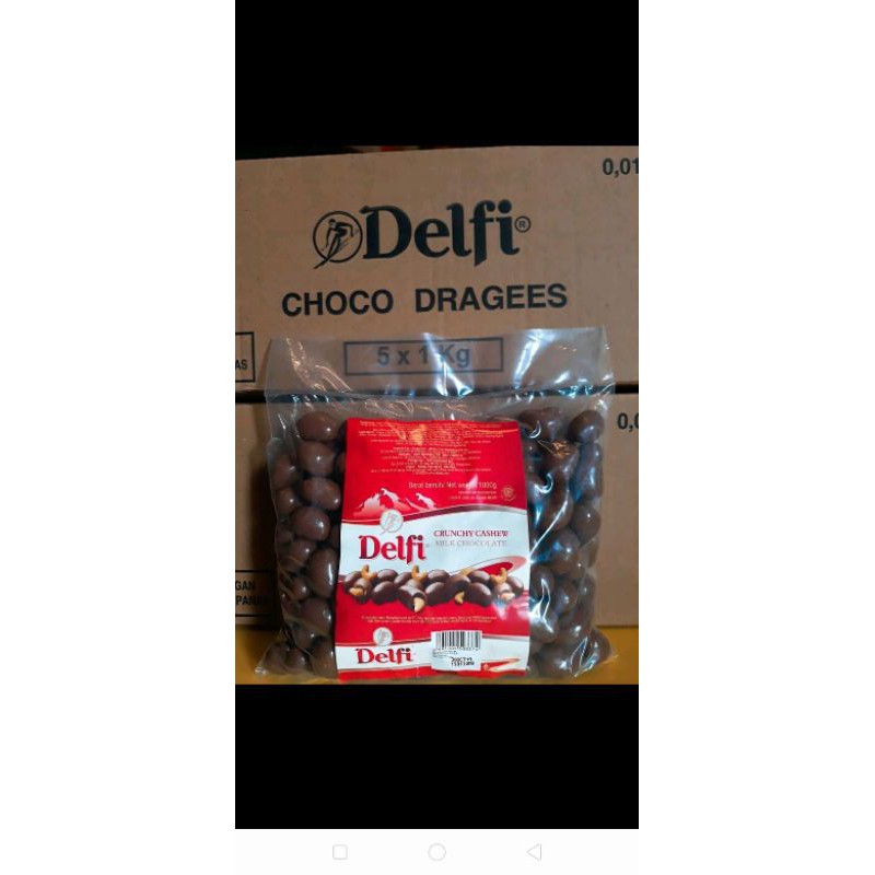 

Delfi Crunchy Cashew Milk Chocolate 1kg