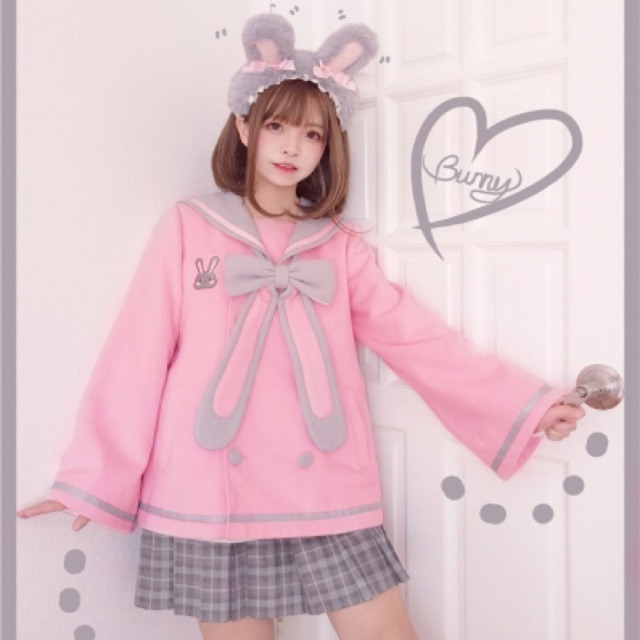 Jaket Usagi Neko Kawaii