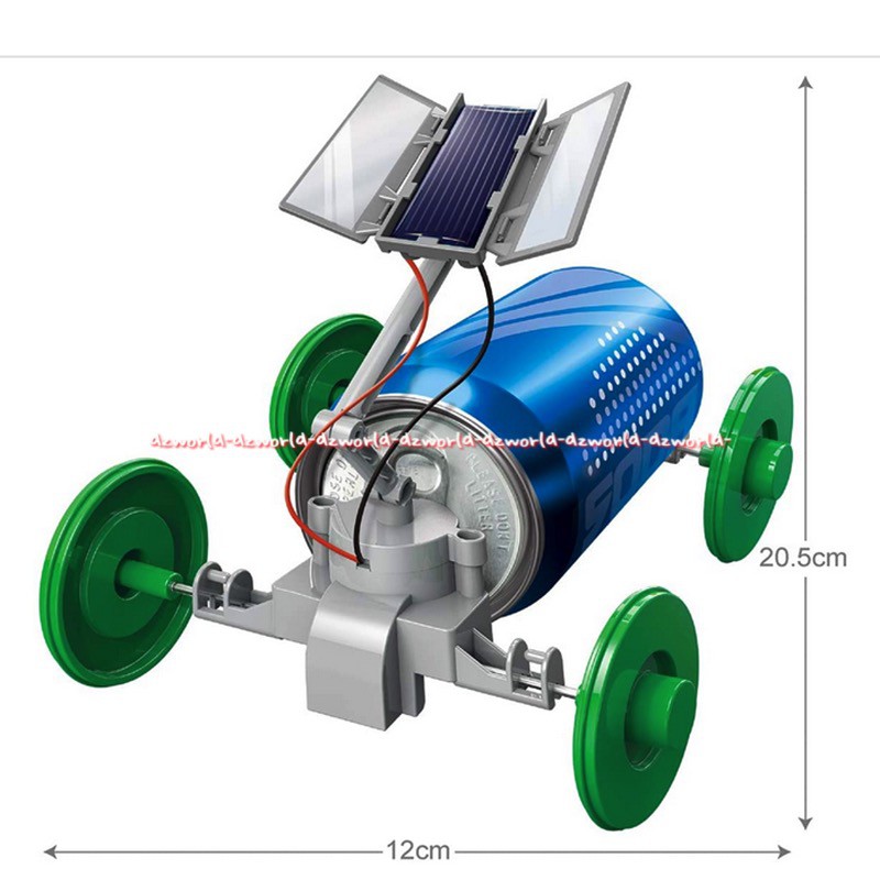 4M Green Science Rover Robot Solar Hybrid Power Mainan Membuat robot Tenaga Solar