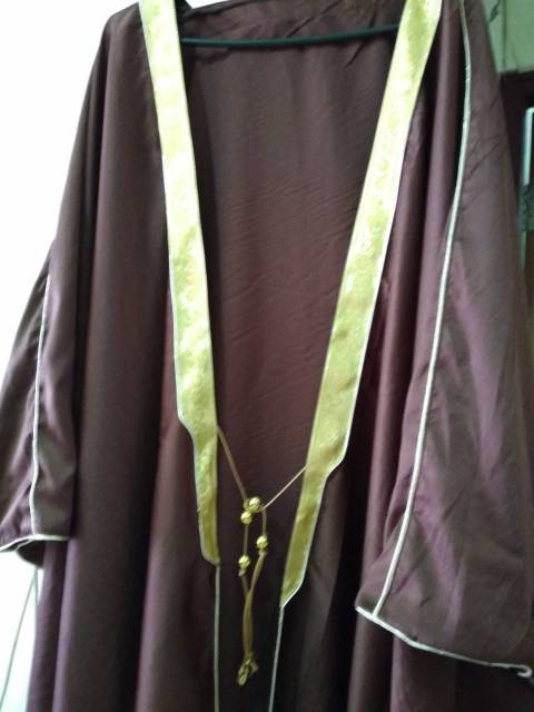 Jubah  luaran luar habaib bisth ustad pria muslim jas luaran