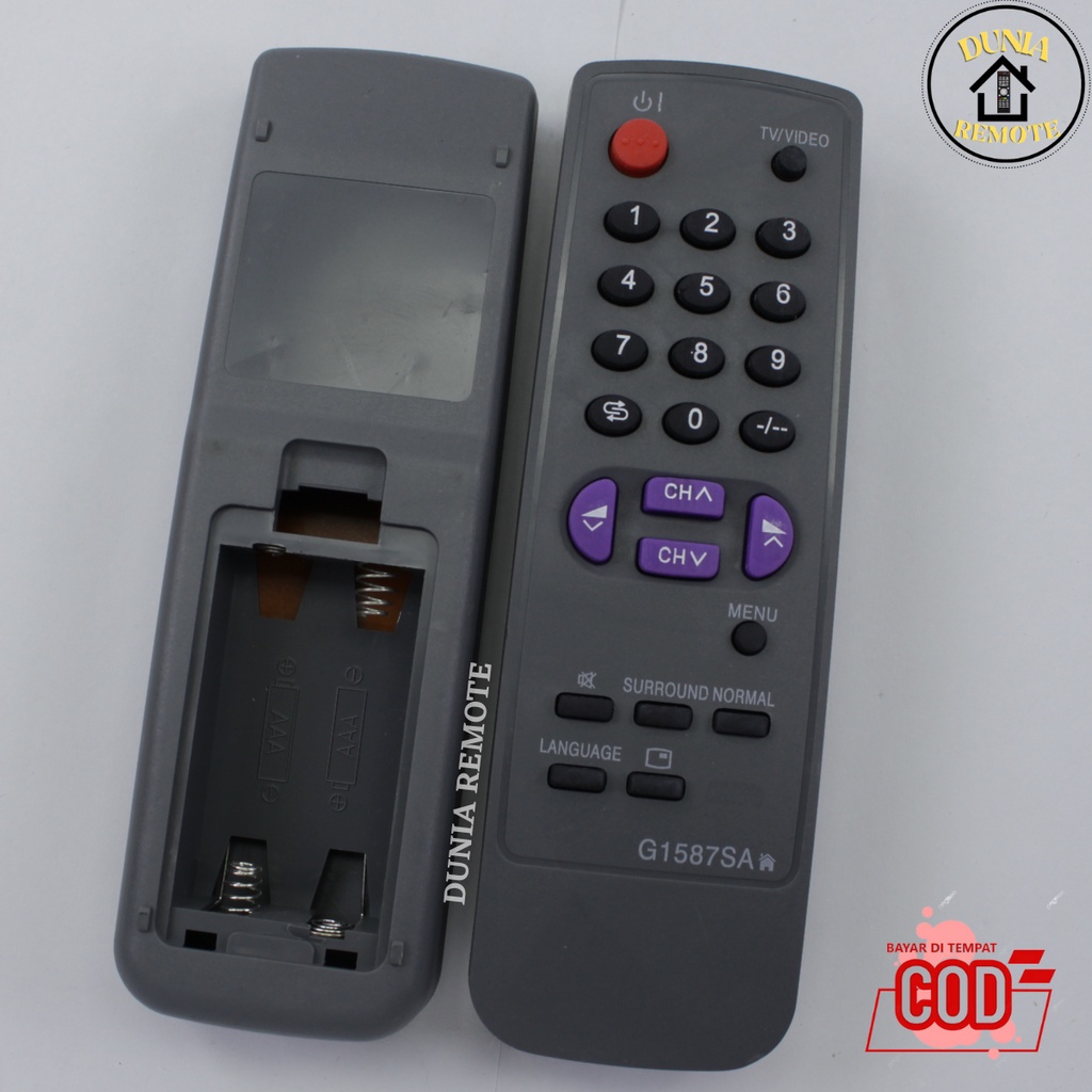 Remot Remote TV Sharp Tabung 1342 1587 / Ecer Dan Grosir