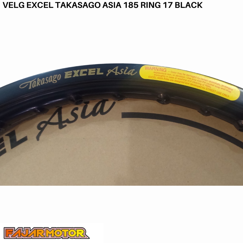 VELG EXCEL TAKASAGO ASIA W SHAPE 185 RING 17