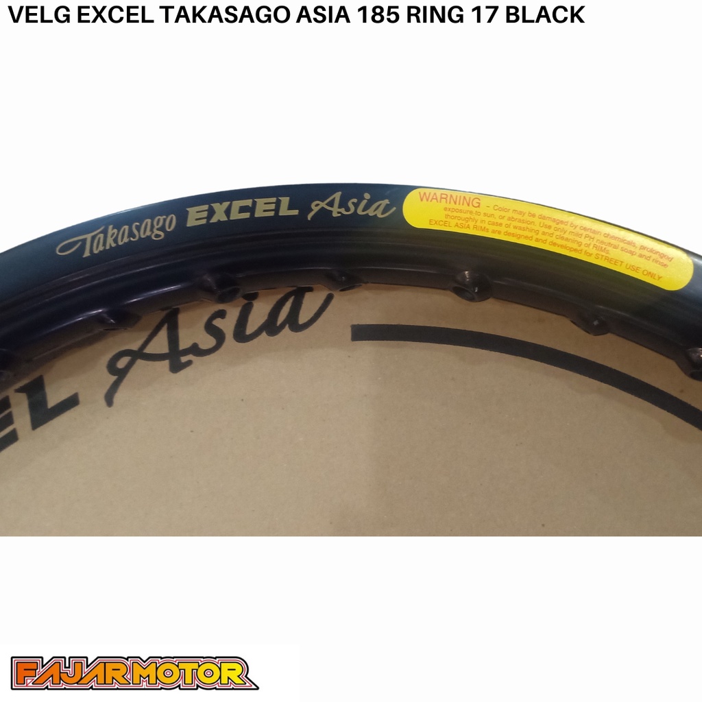 VELG EXCEL TAKASAGO ASIA W SHAPE 185 RING 17