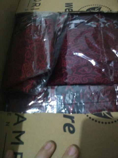 Maura Couple - Sania Ruffle Batik Couple Ori Ndoro Garansi Termurah Shopee Merak - Wsa04