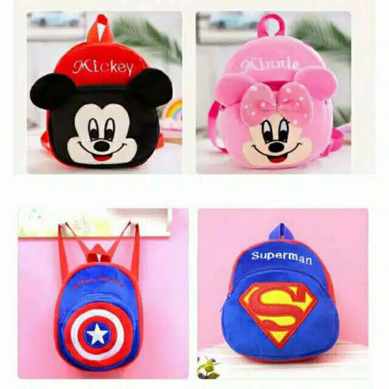 TAS RANSEL KARATKER MINI /TAS BONEKA KECIL /TAS RANSEL