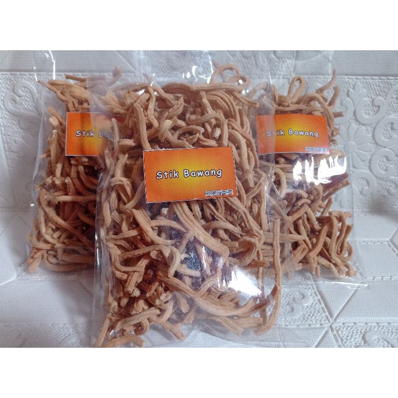 

KERIPIK STIK BAWANG 250 gram