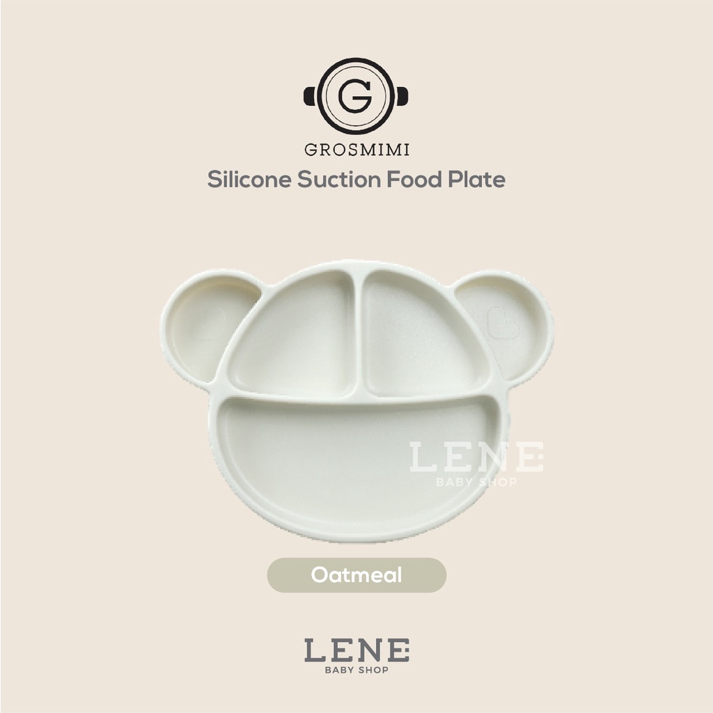 Grosmimi Silicone Suction Food Plate