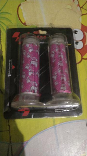 Handgrip Kartun Transparan Hello Kitty