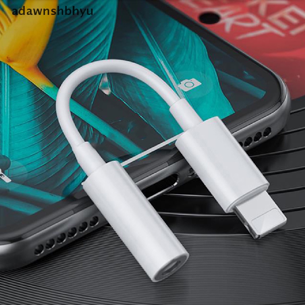 Adawnshbhyu Kabel Konektor Adapter Headphone Earphone Jack Audio Converter Untuk iPhone