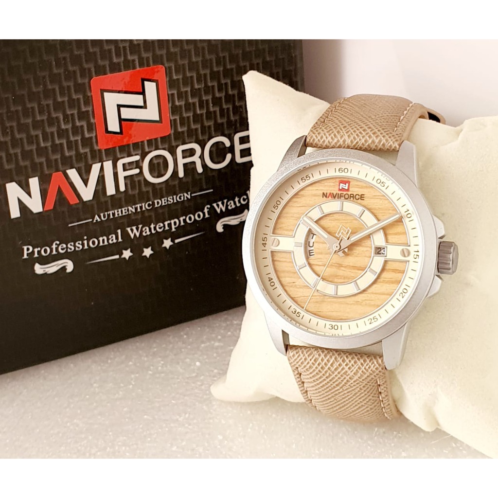 ORIGINAL Jam Tangan Wanita Naviforce 9151 | Jam Tangan Cewek Garansi Resmi, Leather