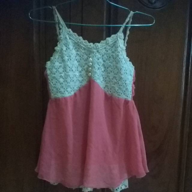 Preloved Tank top rajut
