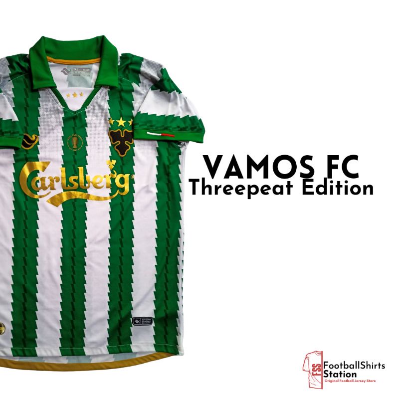 Jersey Vamos FC Mataram Threepeat Edition Size XXL Original Narrow With Boxset